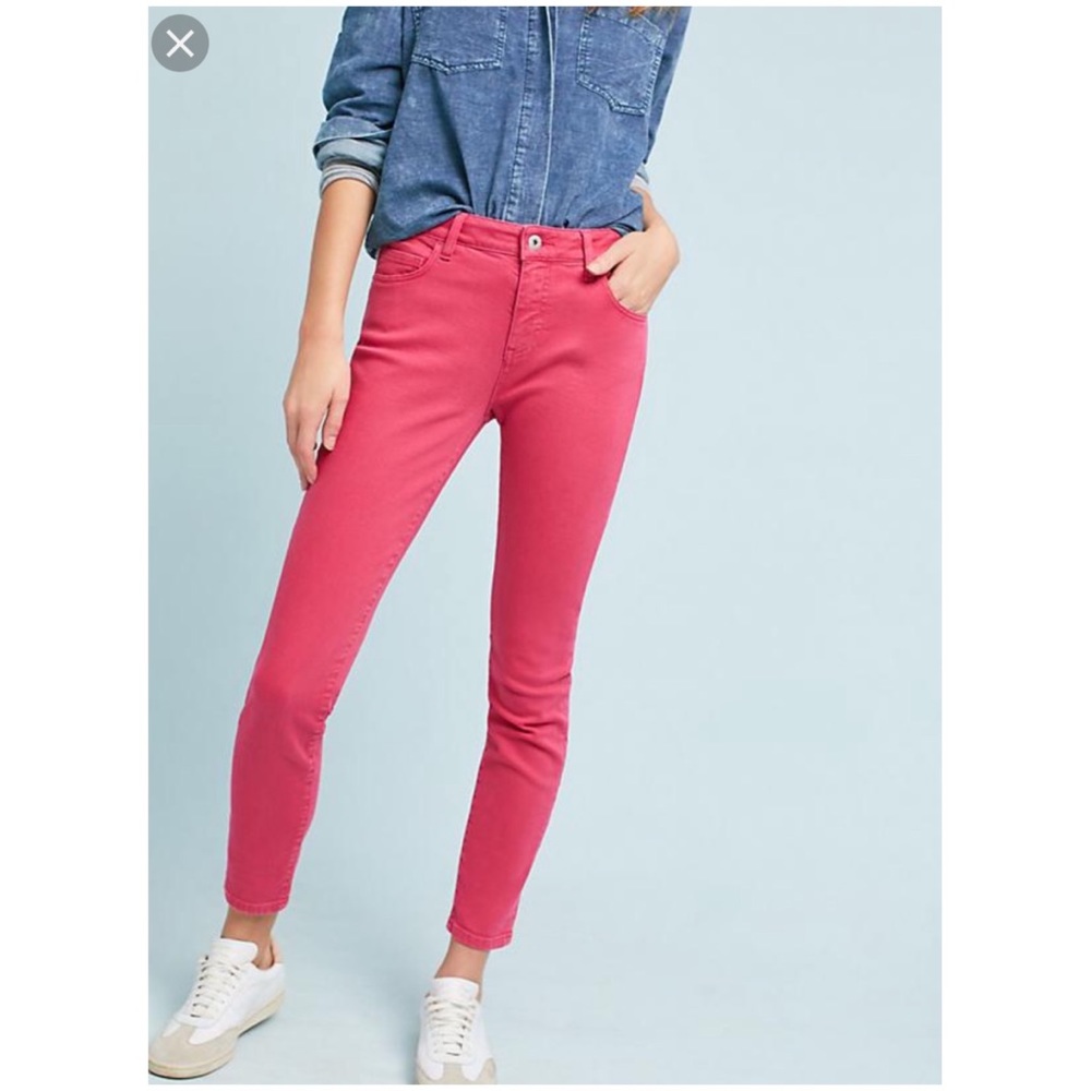 Anthropologie Pilcro Mid-rise Skinny Ankle Jeans - Picture 3 of 8